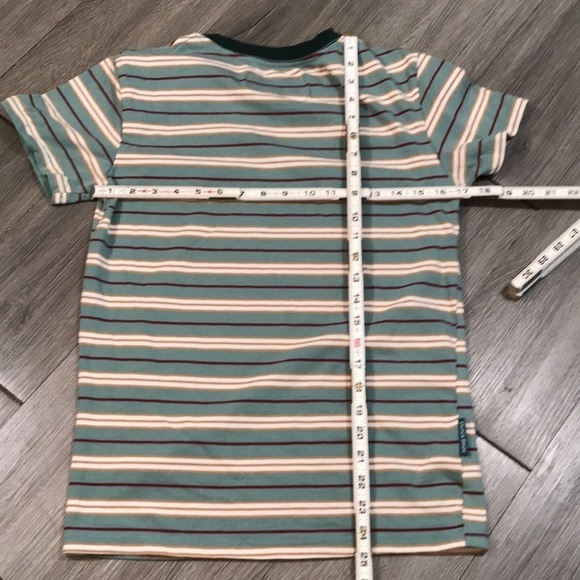 Dutch Bros “Rad” Short Sleeve Stripe T-Shirt           size S - Picture 8 of 8